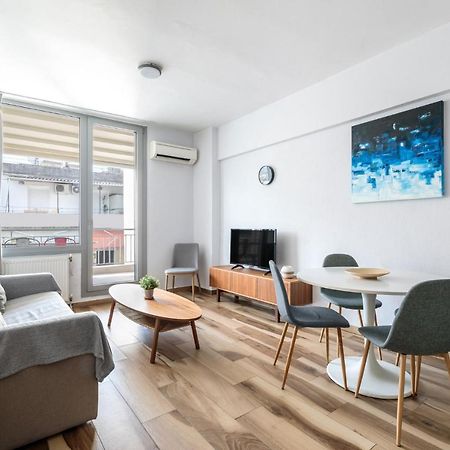 Central Penthouse Apartment Tesalonika Bagian luar foto