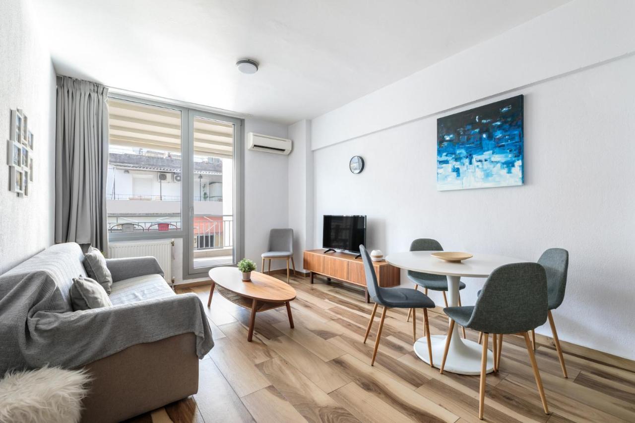 Central Penthouse Apartment Tesalonika Bagian luar foto