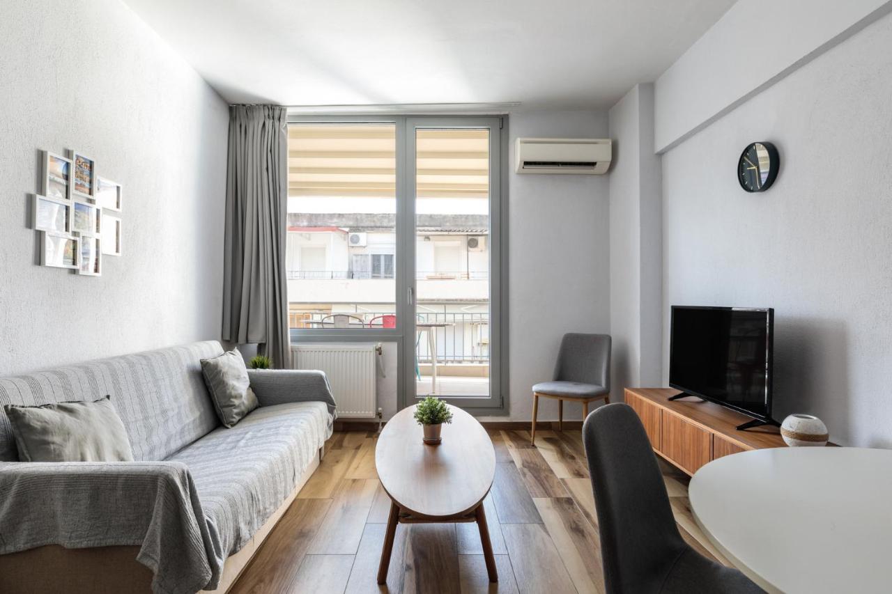 Central Penthouse Apartment Tesalonika Bagian luar foto