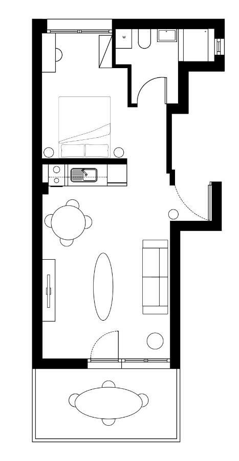 Central Penthouse Apartment Tesalonika Bagian luar foto